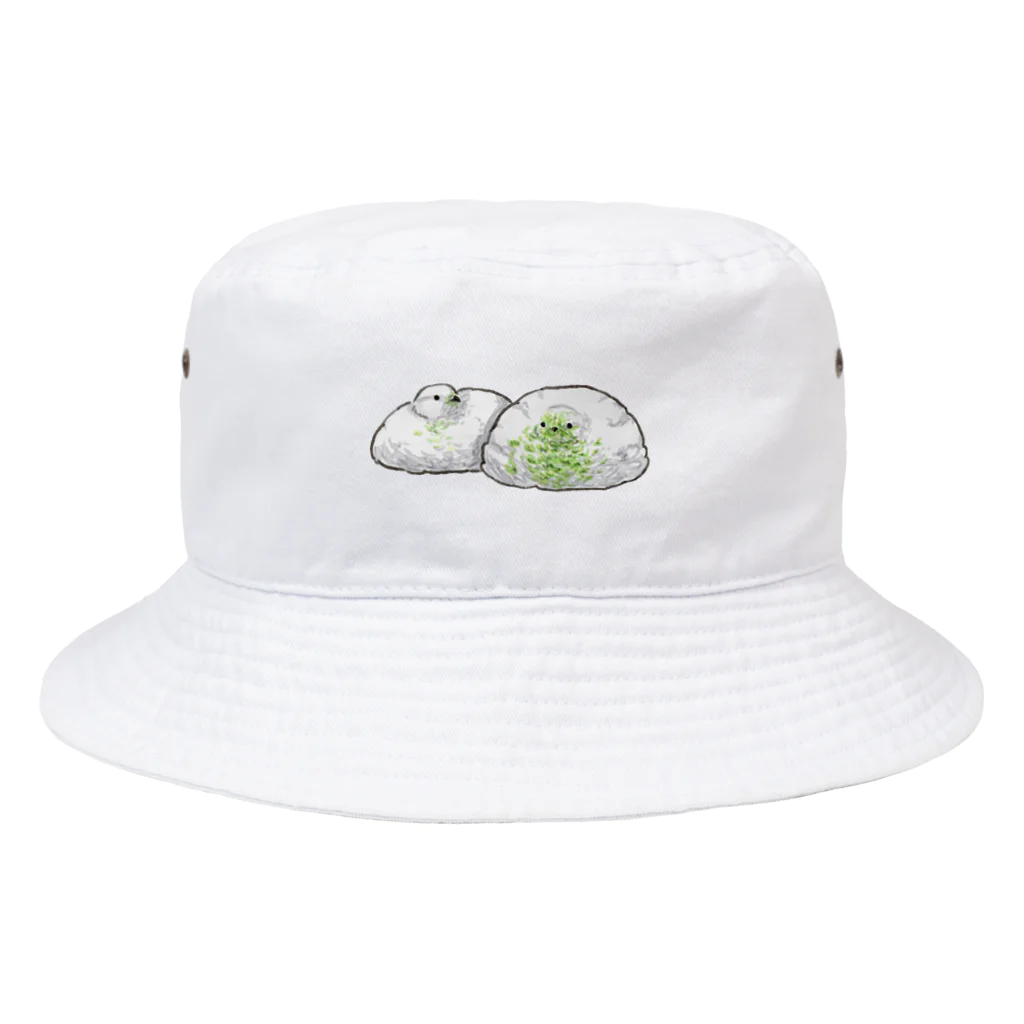 ⚡️カミナリ運送⚡️の小松菜に染められし者 ver.2 Bucket Hat