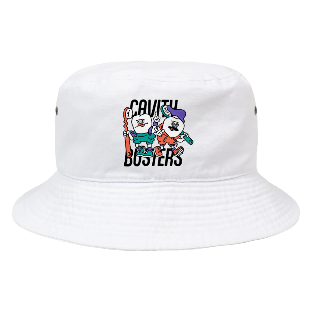 KAMENOCO SHOPのCAVITY BUSTERS Bucket Hat