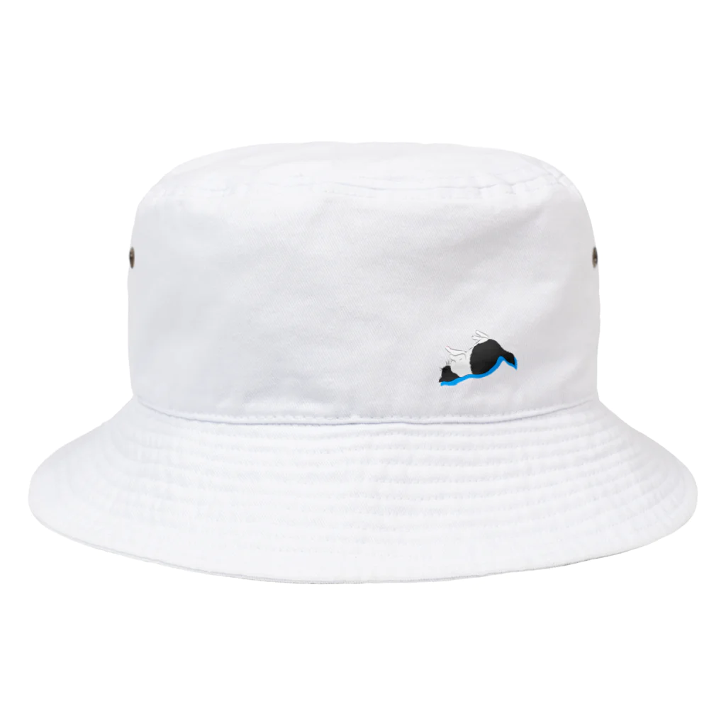 うらめし屋　の猫が落ちてる Bucket Hat