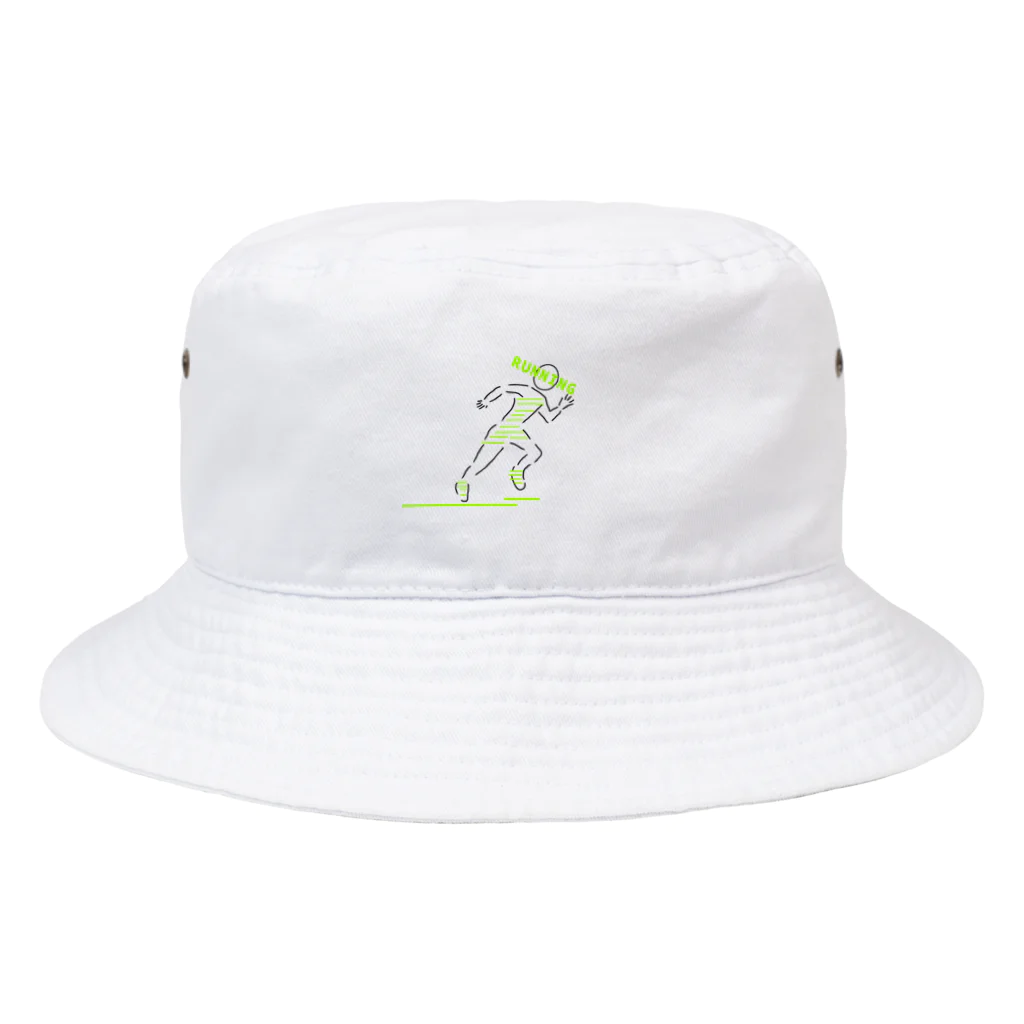 【KOTCH】 Tシャツショップのランニングが趣味 Bucket Hat