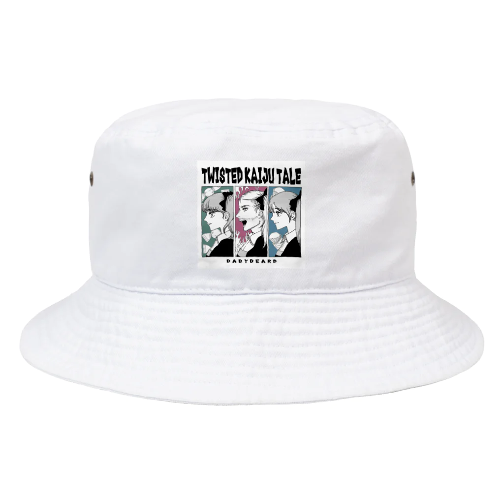 BABYBEARDのBABYBEARD "Twisted Kaiju Tale" Bucket Hat