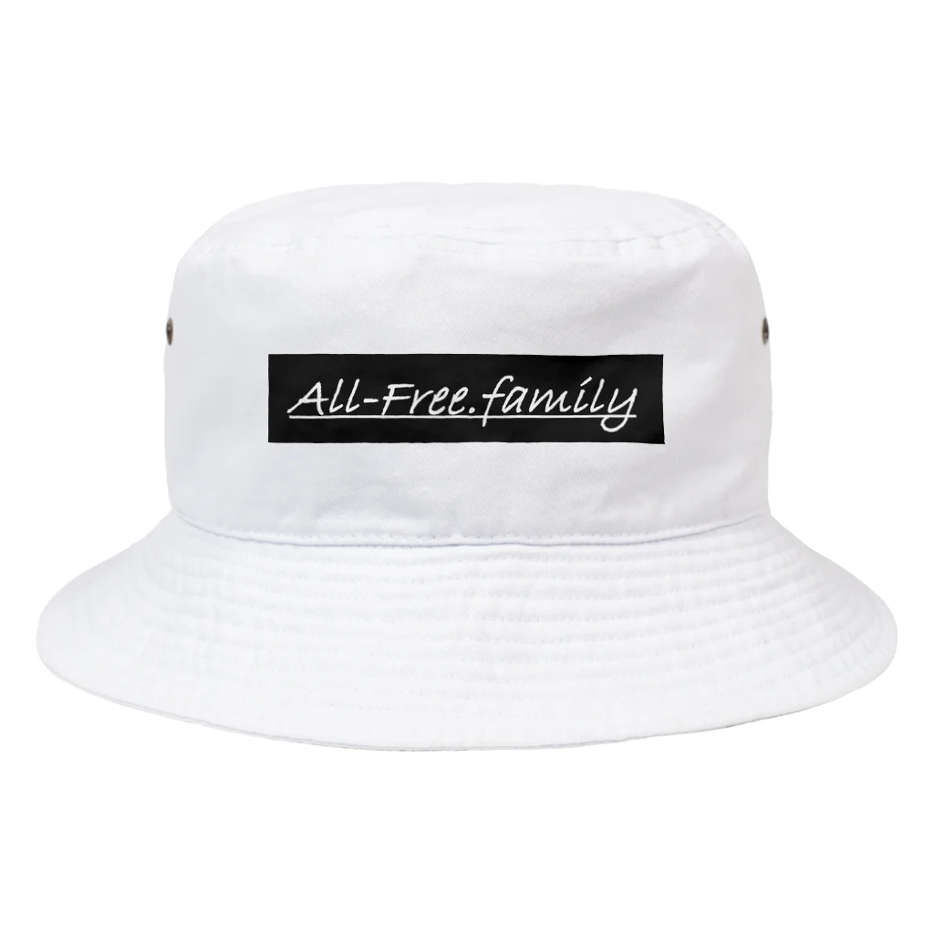 All-Free.family のAll-Free.family ロゴ Bucket Hat