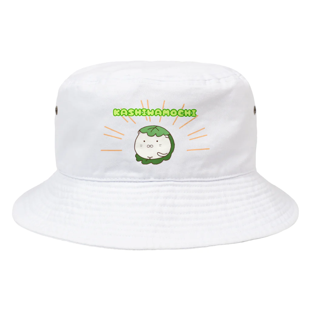 ねこふく茶屋のかしわねこ《Ｂ》 Bucket Hat