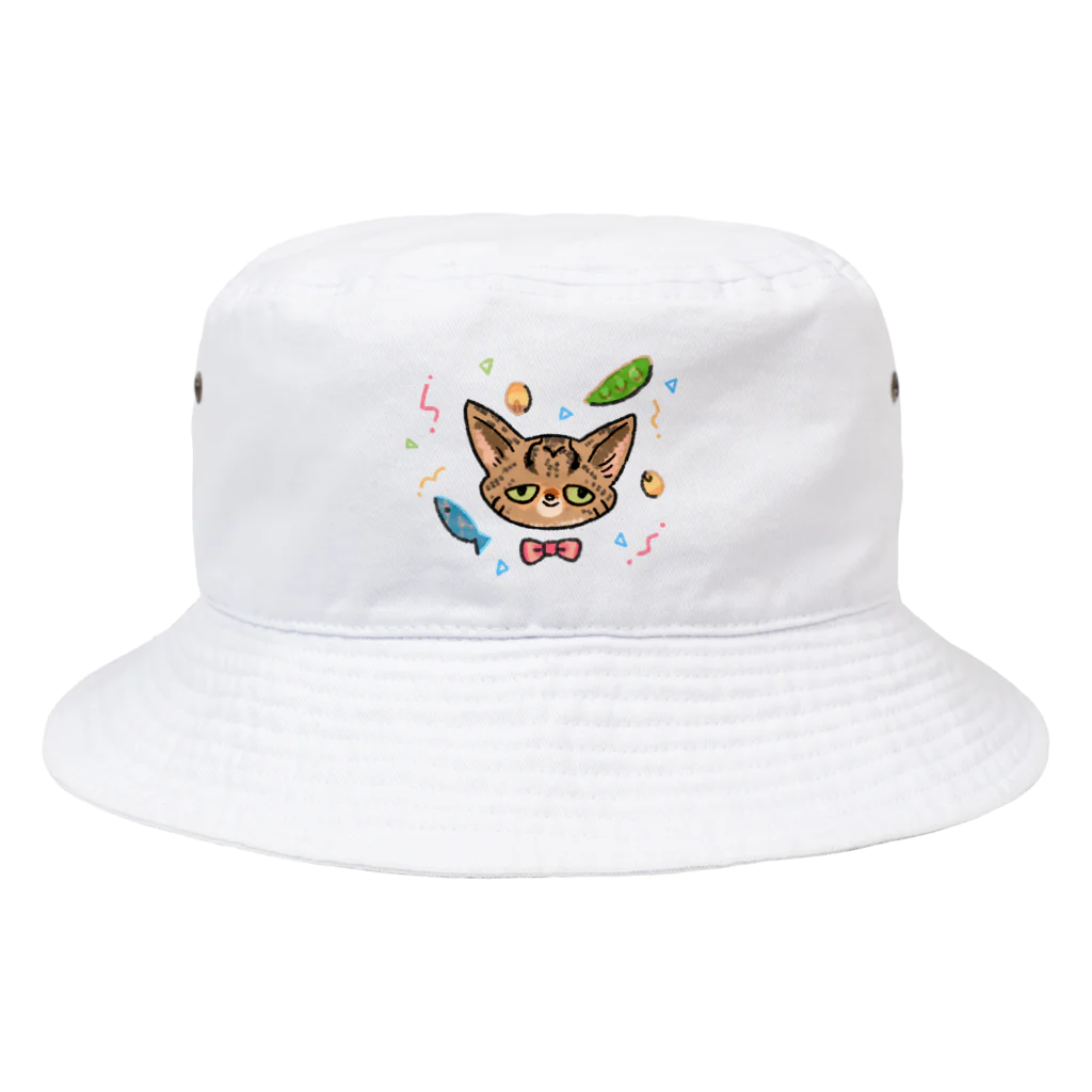 みさきアニマルすまいるの【つぶ】つぶちゃんおでかけぼうし Bucket Hat