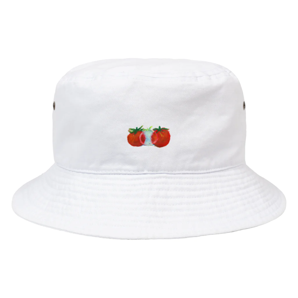 穂田ぽたのミニトマトの Bucket Hat