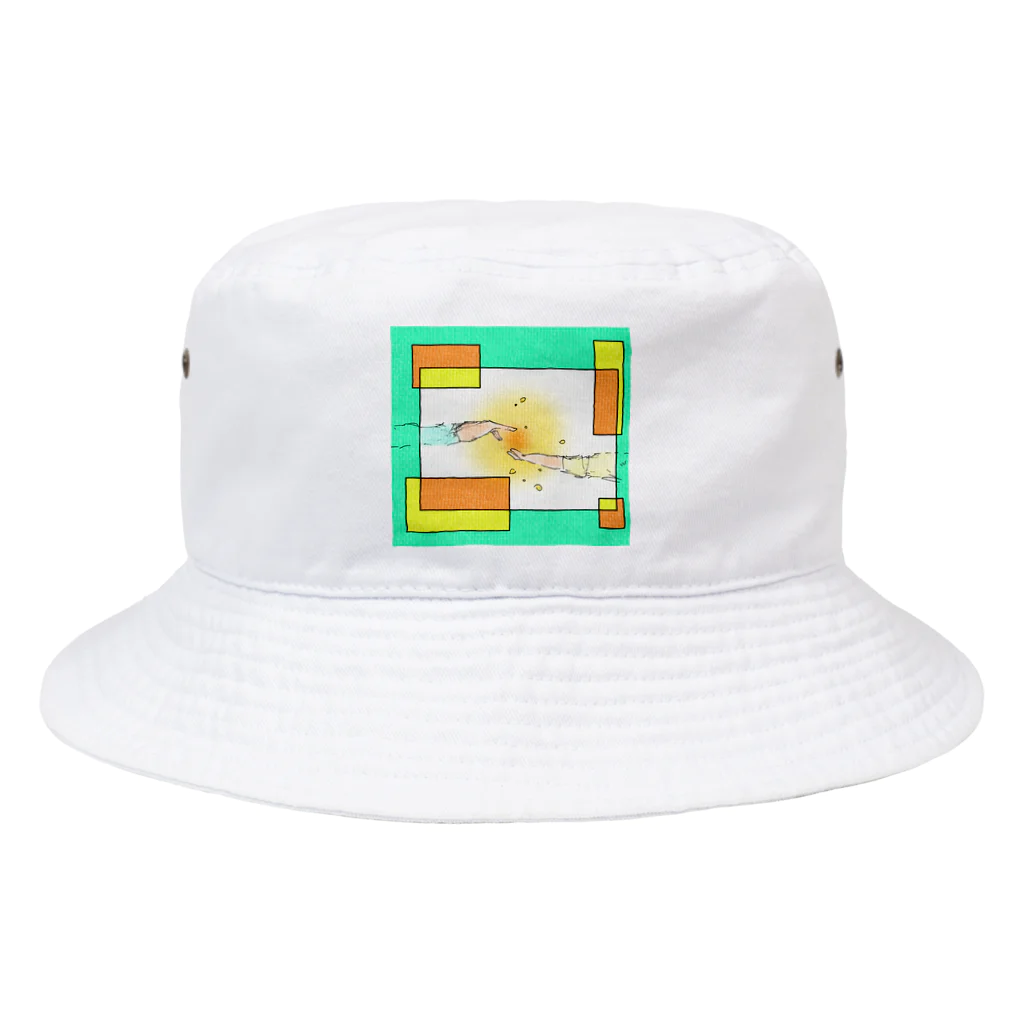 みつまめこshopのぬくもり Bucket Hat