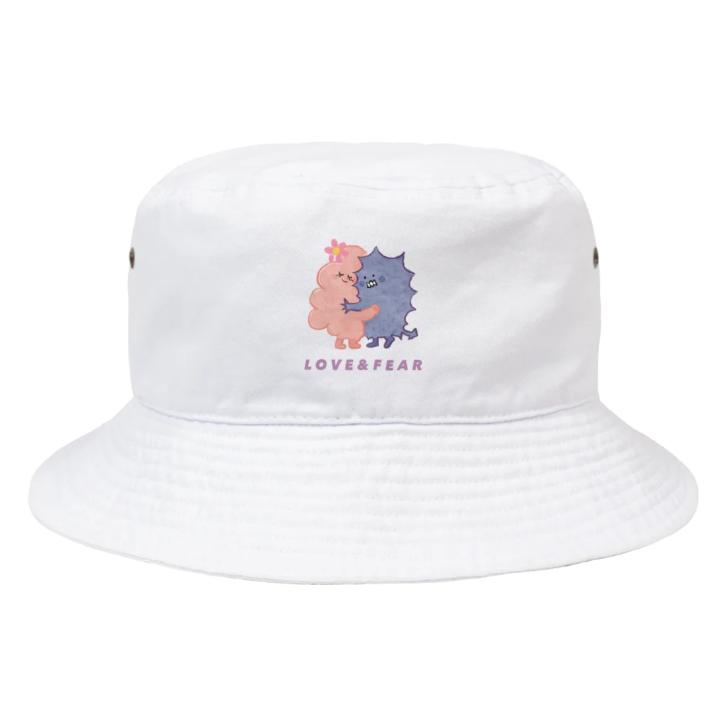 クドウナミのLOVE＆FEARペア Bucket Hat