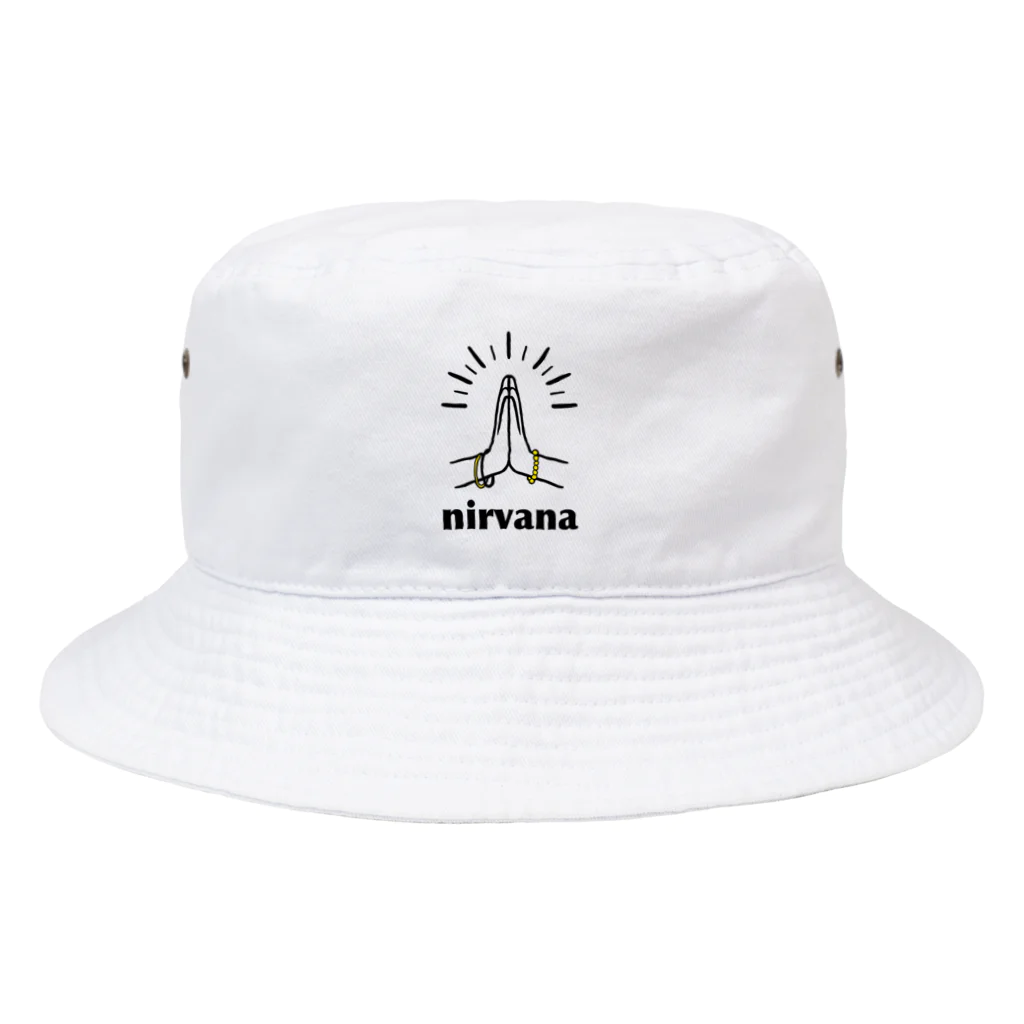 ふれっしゅ屋さんのnirvana-涅槃 Bucket Hat