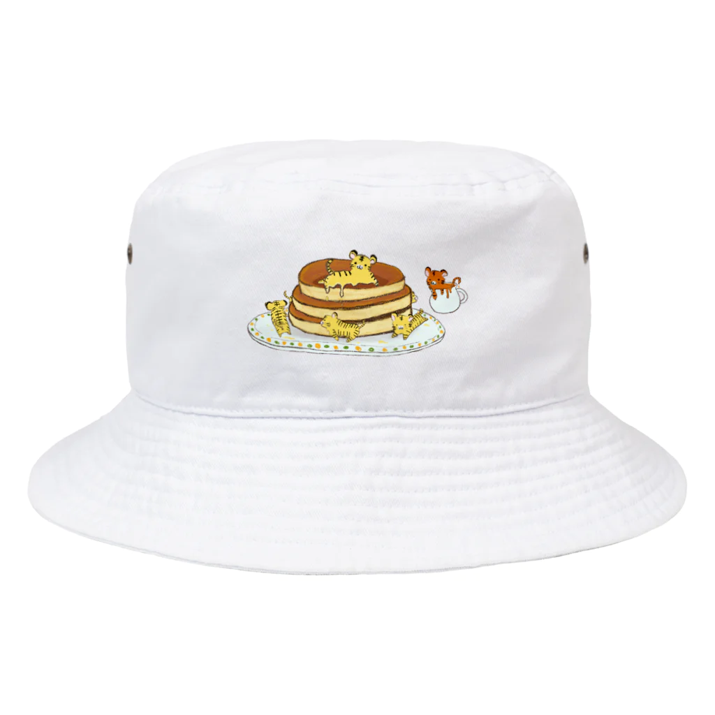 ぎみの溶けタイガーwithパンケーキ Bucket Hat