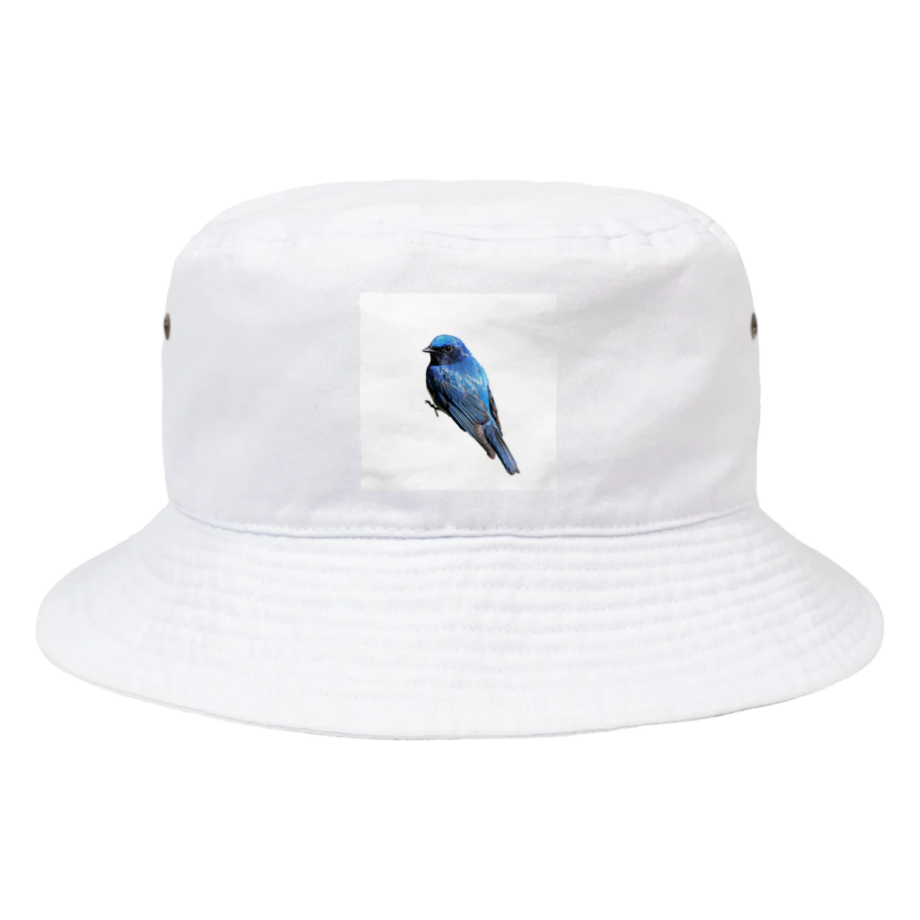 strike-eagleのオオルリ Bucket Hat