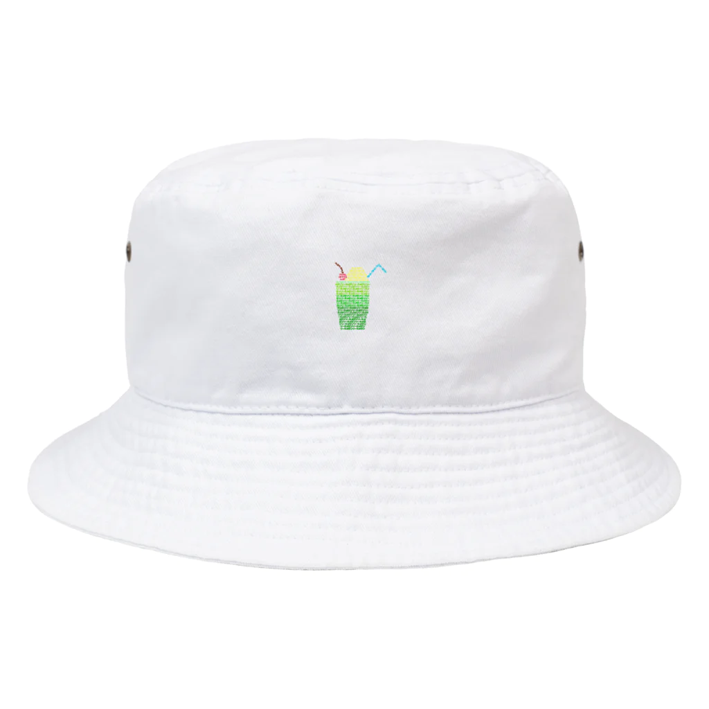 Sasamillyのもじもじクリームソーダ Bucket Hat