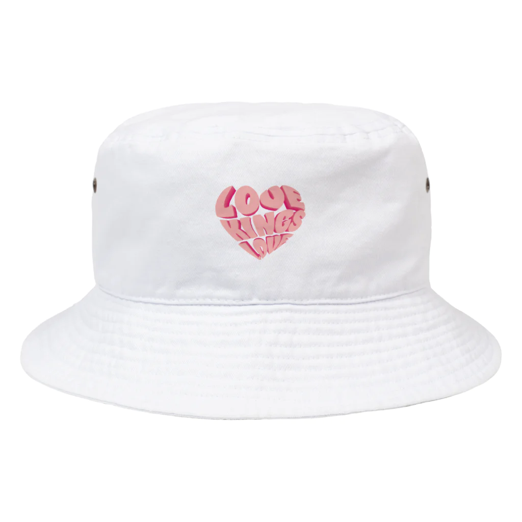 WAVY ONLINE SHOPのLOVE KINGS バケットハット