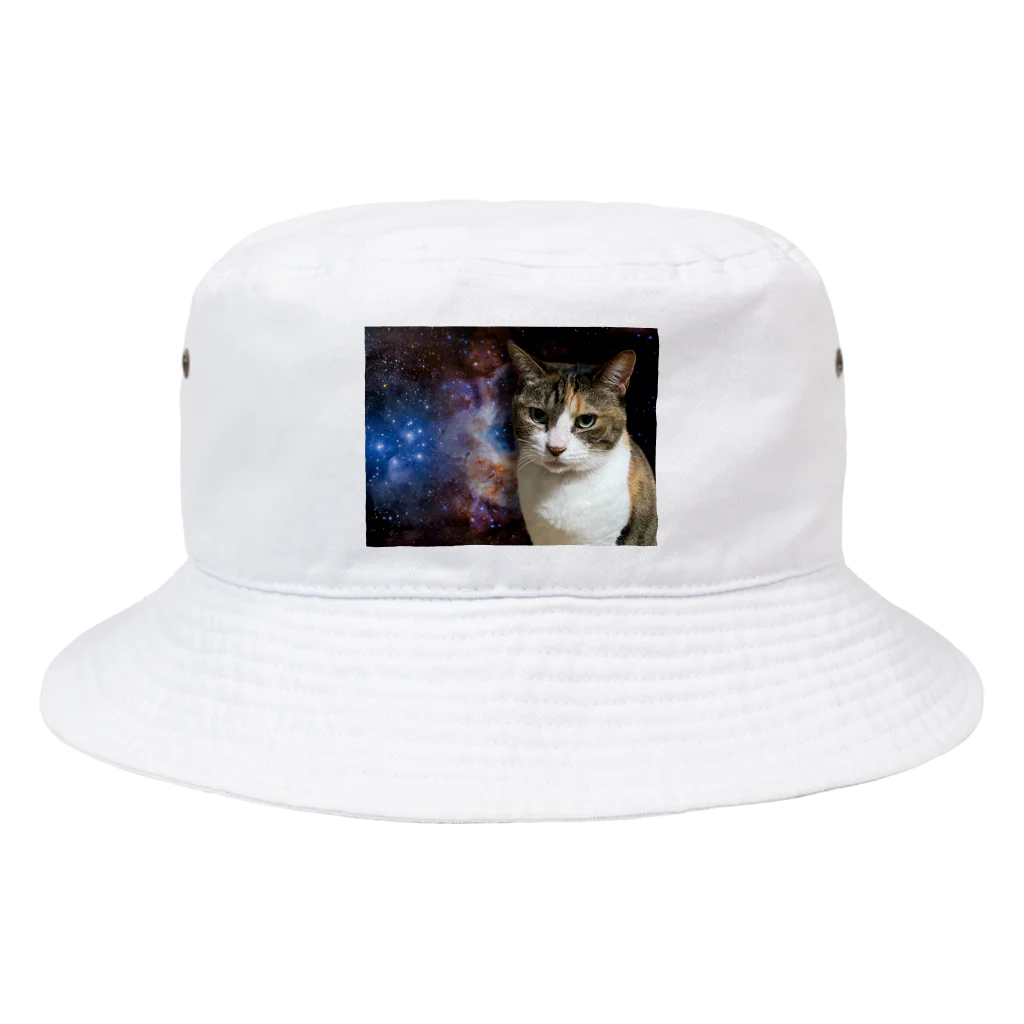 patatsukubaのスペースキャット・AKEMI Bucket Hat