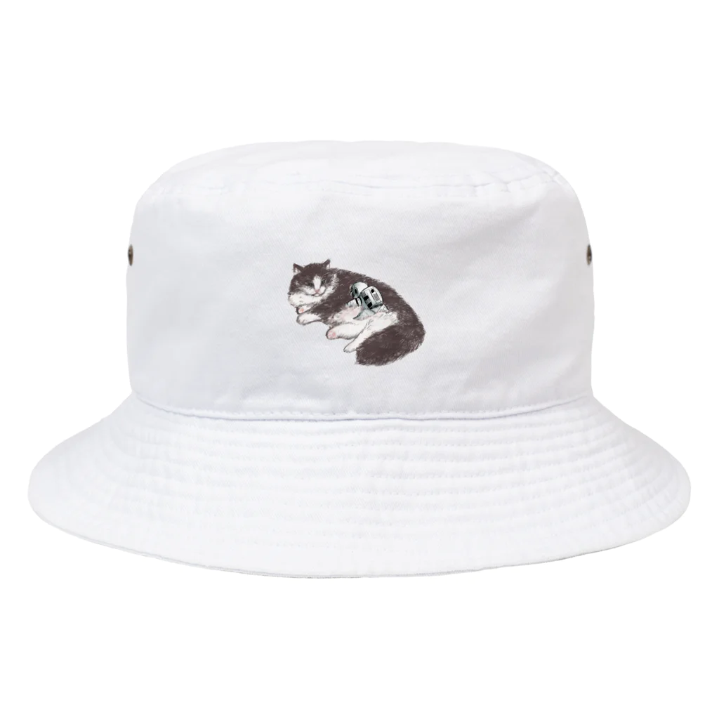 ばろうずのオブジェクト「猫」 Bucket Hat