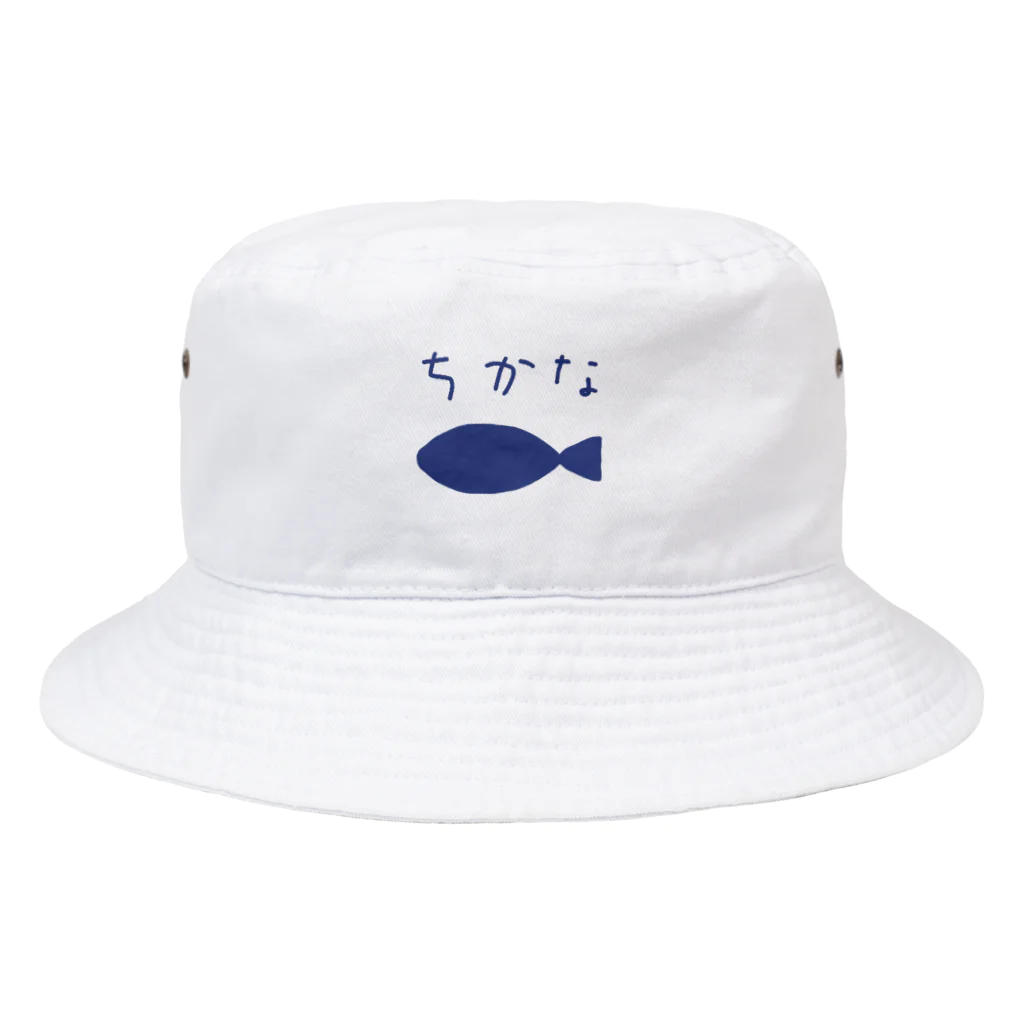 ゆきぱんSHOP-MPU-の「ちかな」背面プリントあり Bucket Hat