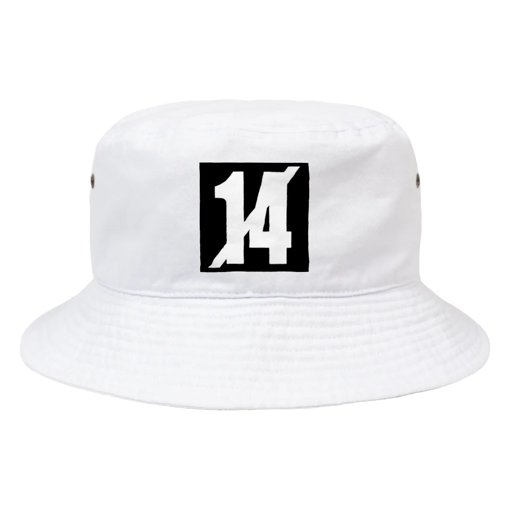 ジューシー藤枝💦のジューシー藤枝　スラッシュ14 ロゴマーク　 Bucket Hat