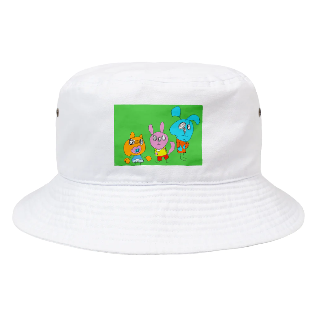 okaochanのおさんぽ Bucket Hat
