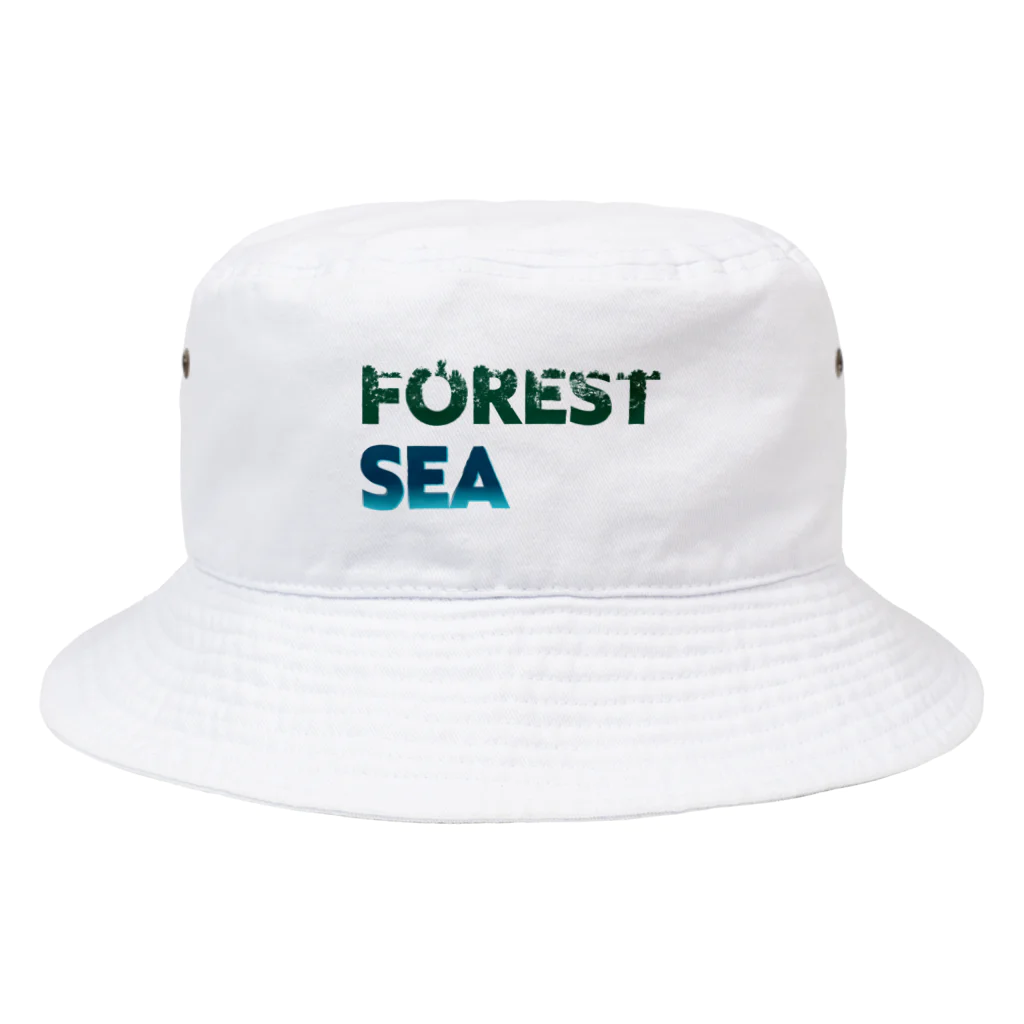 たんたんDESIGNの海を守るには森から Bucket Hat
