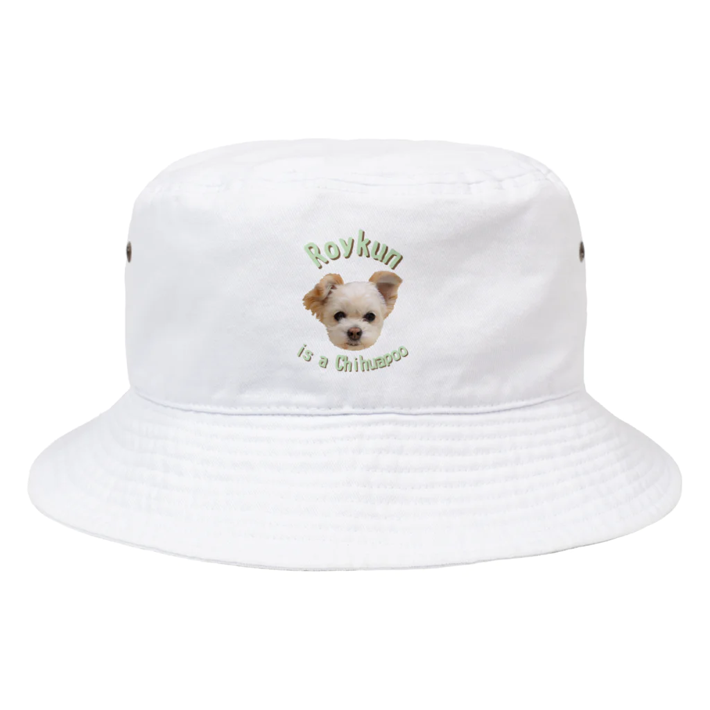 ロイとタオのみせの『ロイくんはチワプーです。』Ａタイプ Bucket Hat