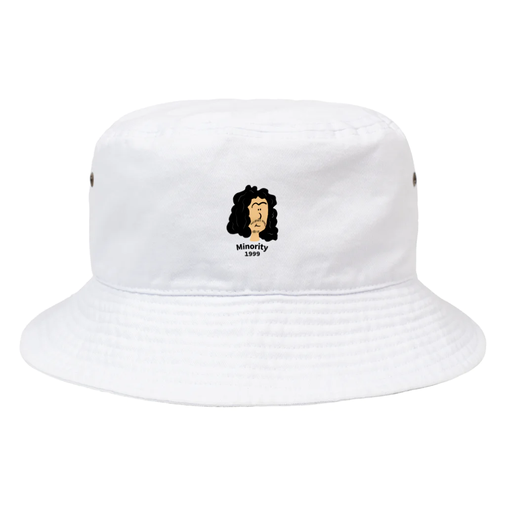 c-choiceのもじゃ君 kuro Bucket Hat