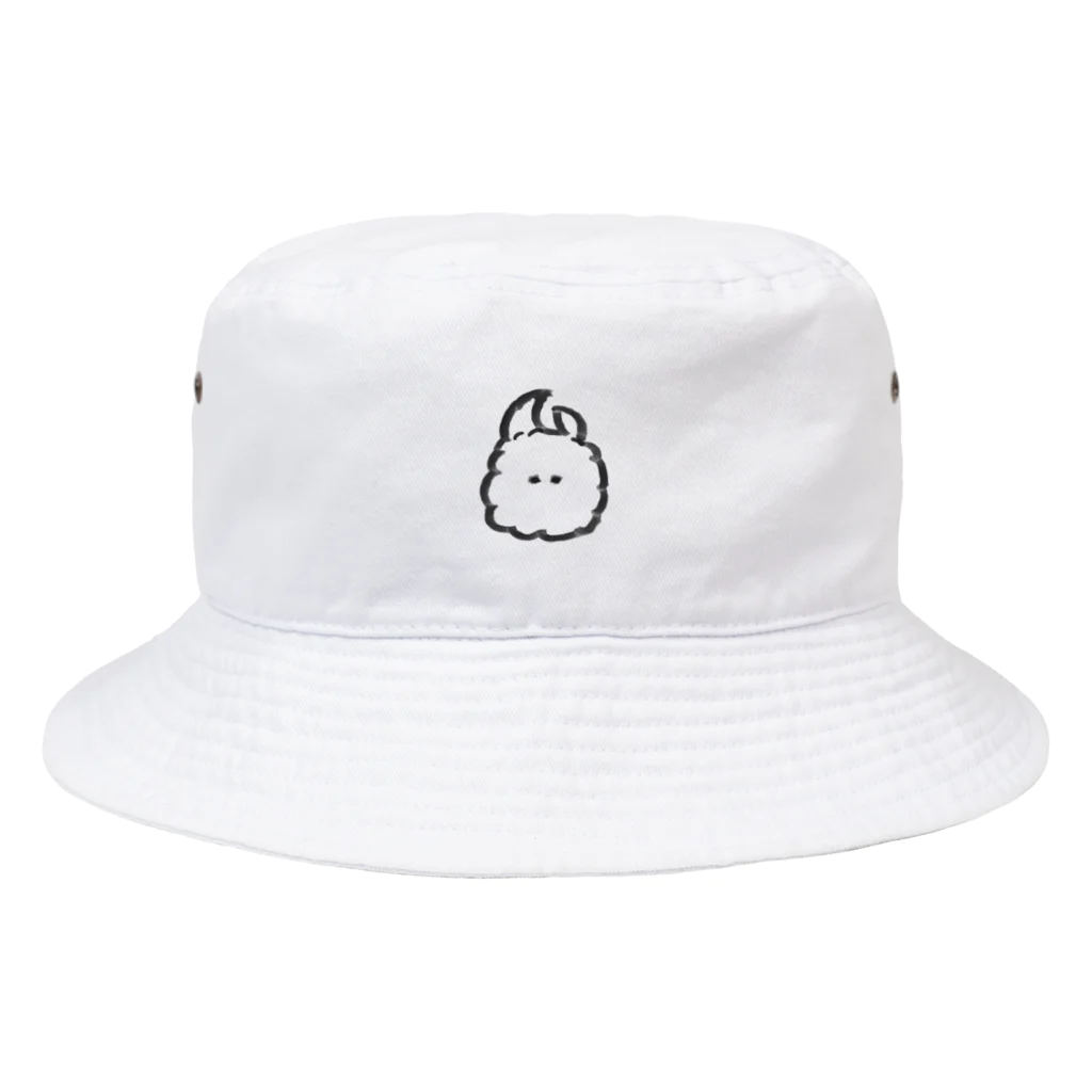 ONIGIRI_のカニクリームコロッケのカニコ Bucket Hat