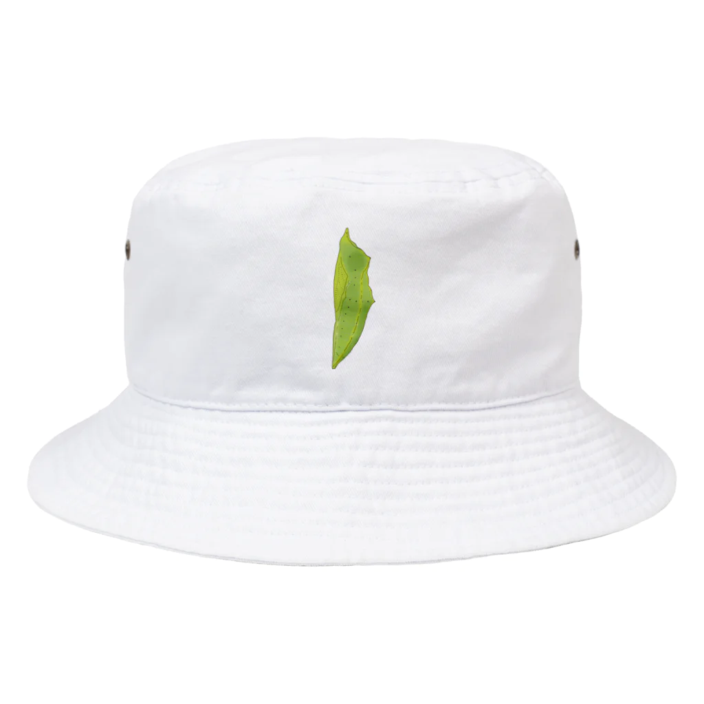 ぷにっと！パピなみ【公式】のモンシロチョウ(さなぎ) Bucket Hat