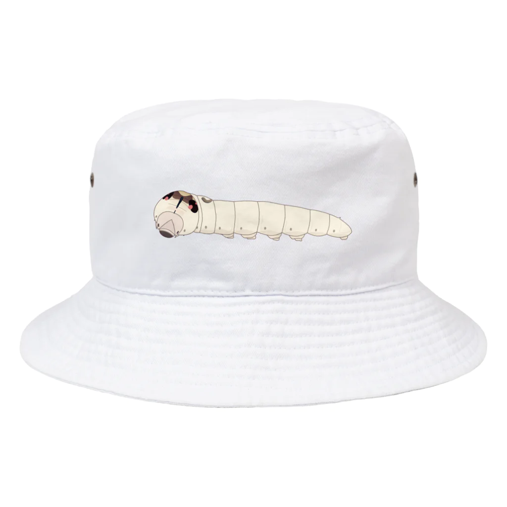 ぷにっと！パピなみ【公式】のカイコガ(ようちゅう) Bucket Hat