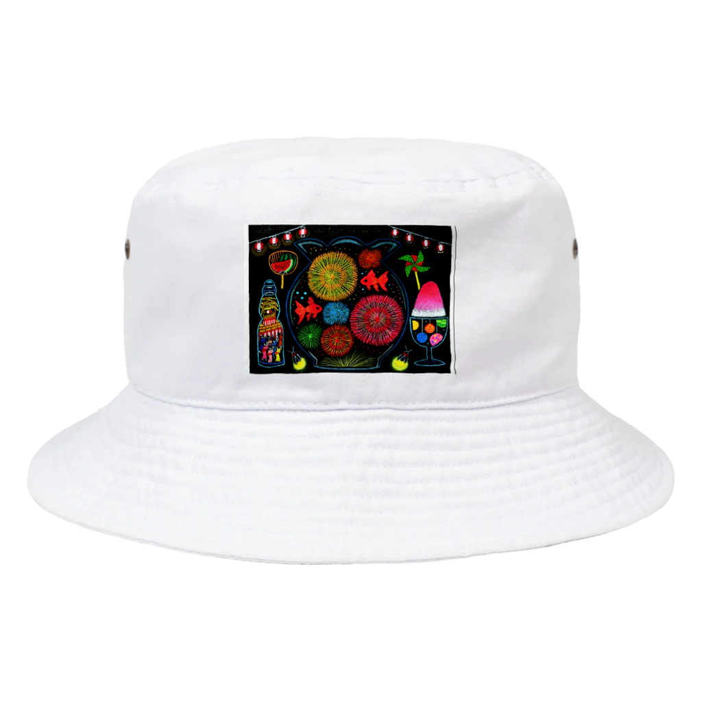 tamtamlandのずっと忘れない夏祭り Bucket Hat