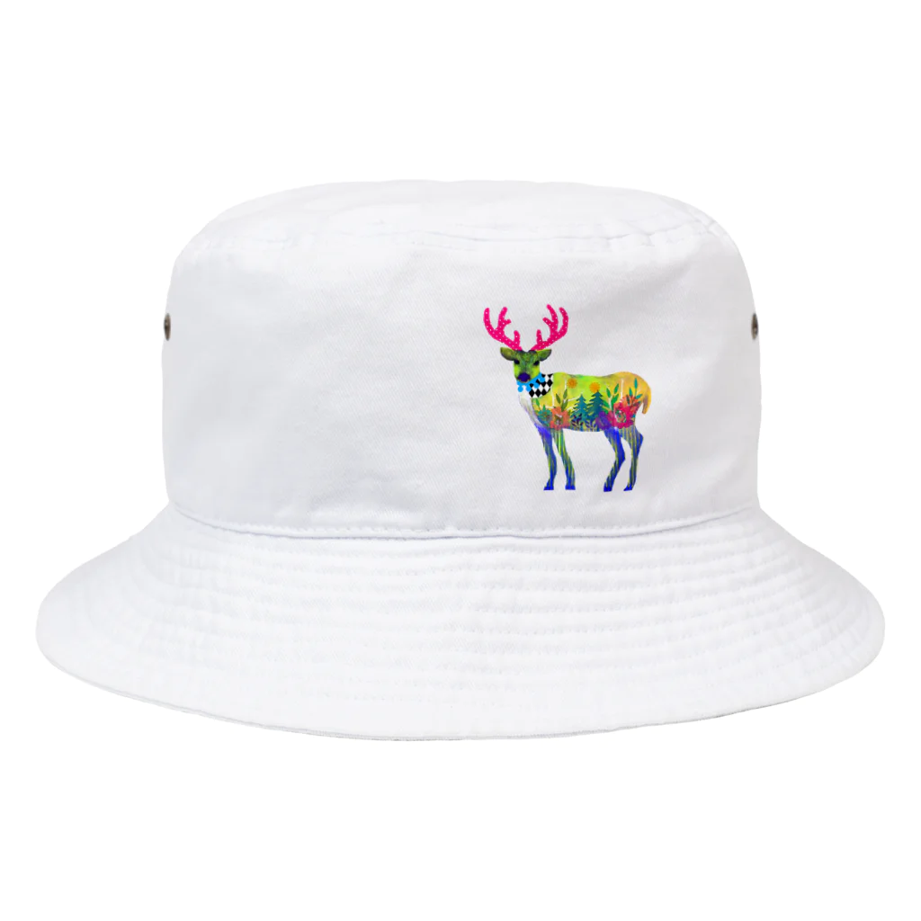 yucca-ticcaの鹿 ピノコ Bucket Hat