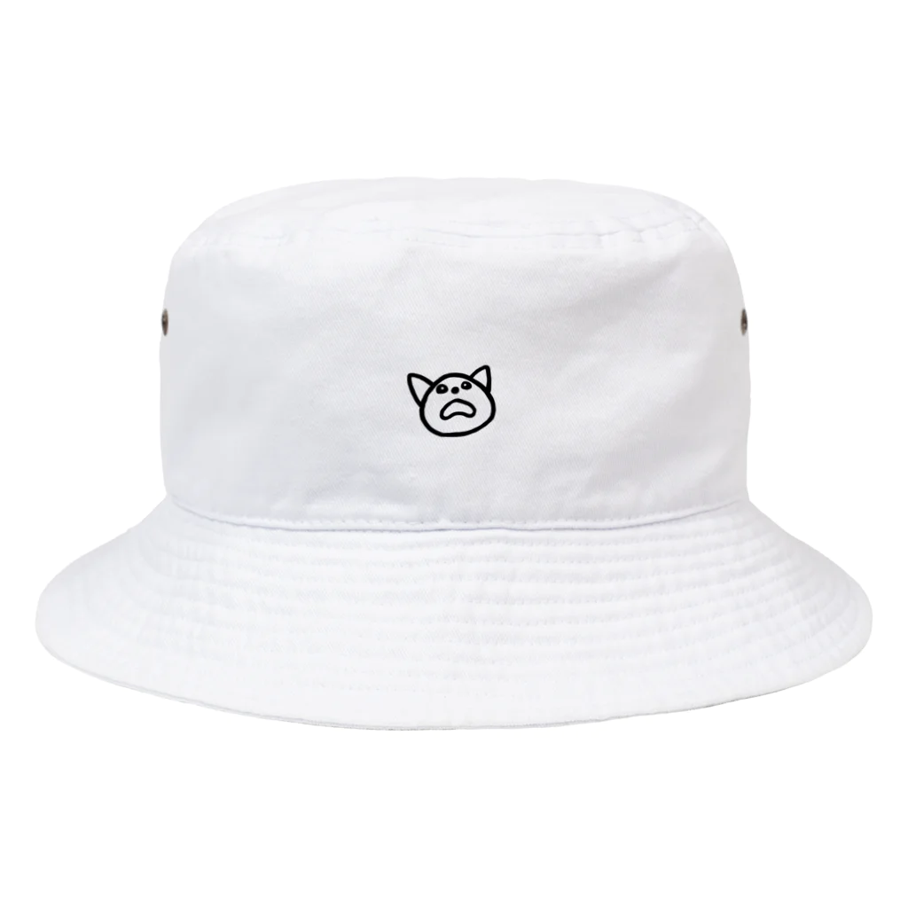 qnote_catsのちまき「ワー」 Bucket Hat