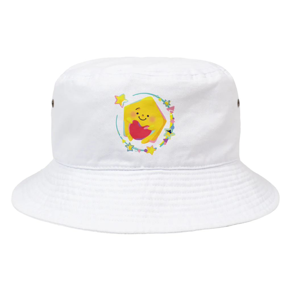 いえらぶ君のお店 むに～｜>´・◡・ ♥ <|の油絵風いえらぶ君 Bucket Hat