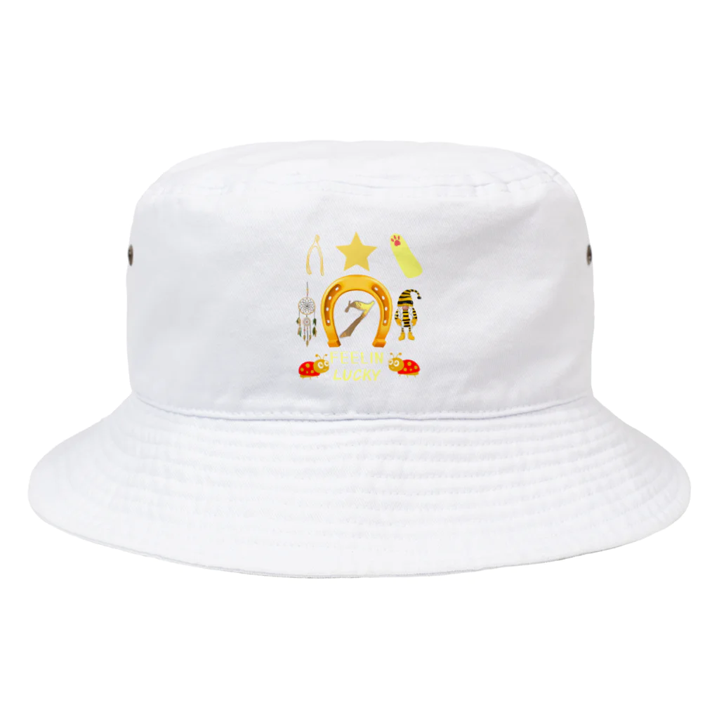 Sky00のアメリカラッキーアイテムくん Bucket Hat