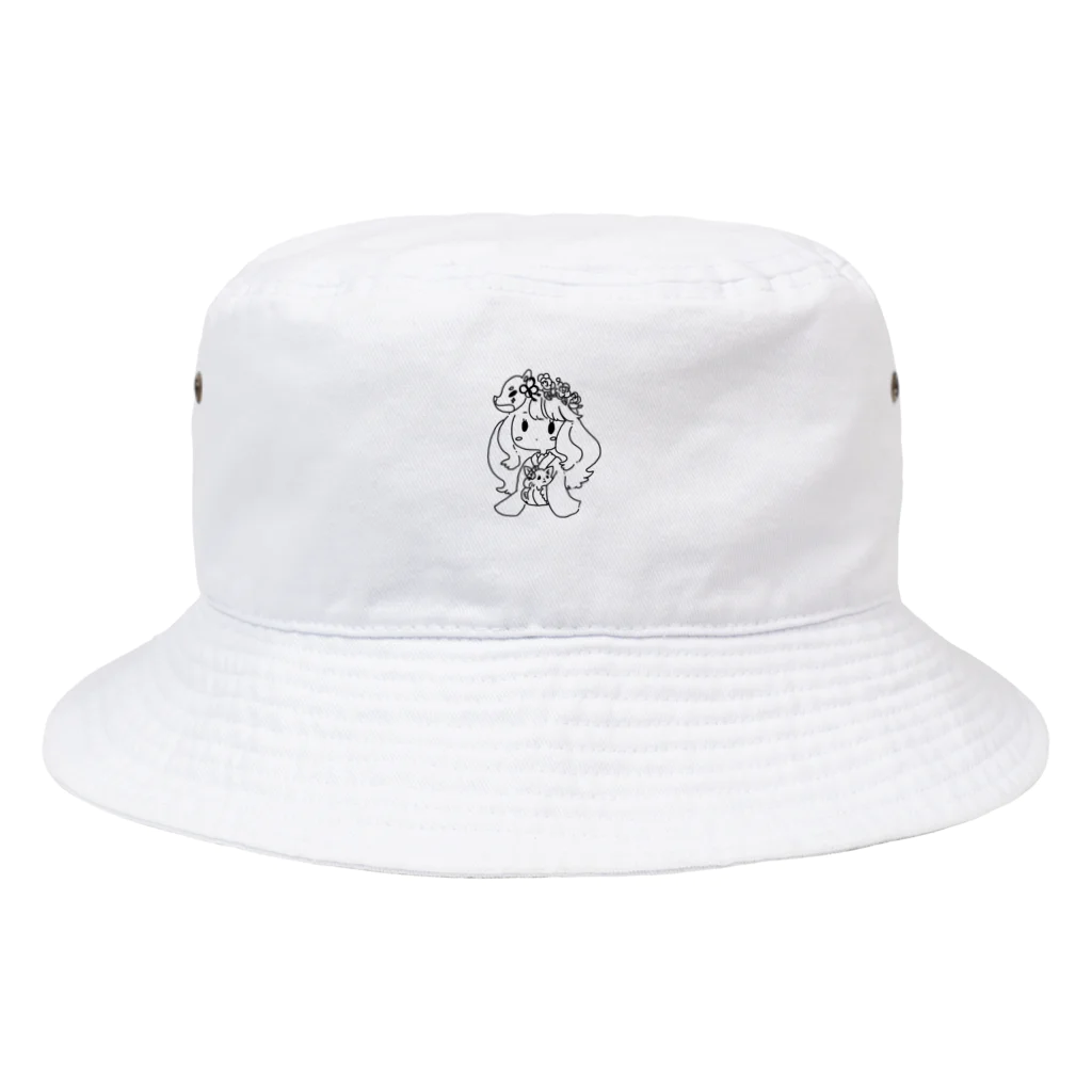 もかふしぎ🐰の５００人記念グッズ　シンプルver Bucket Hat