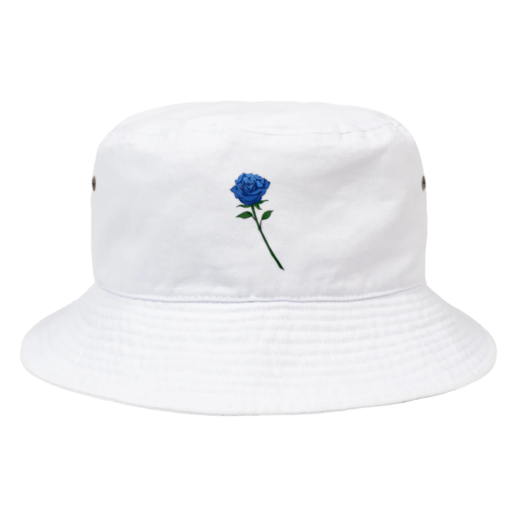 snowcatのBlueRose (illustration by snowcat) Bucket Hat