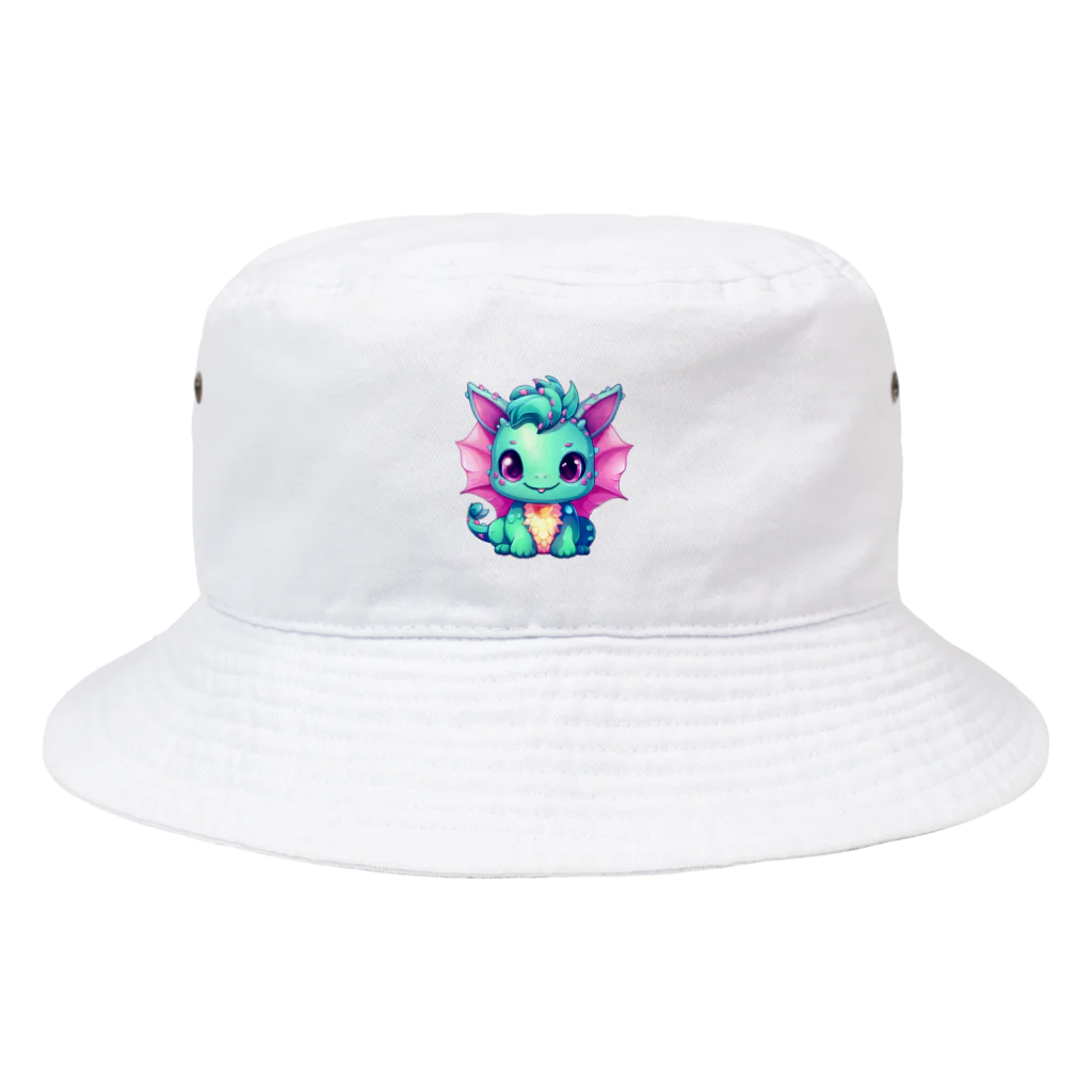 Vasetti_pressの可愛い幼竜 Bucket Hat