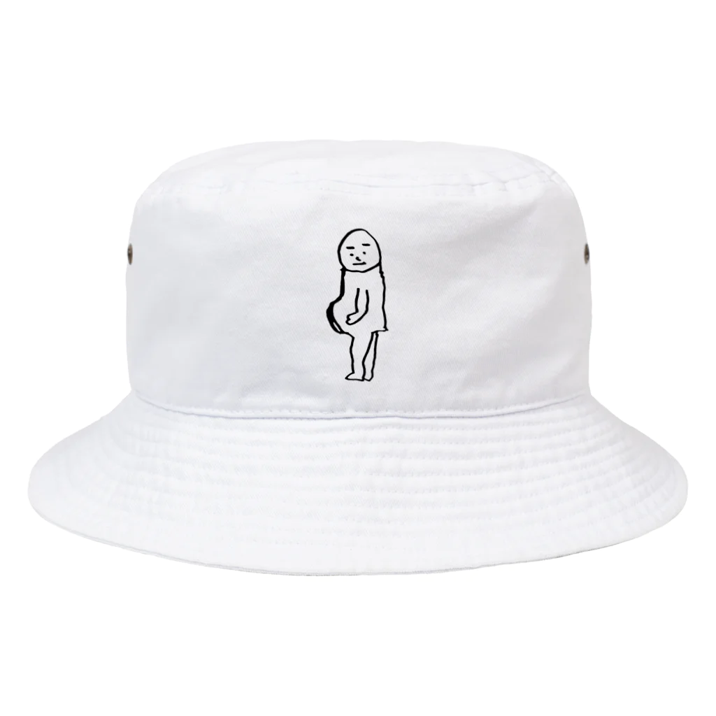 slowのおなかいっぱいくん Bucket Hat