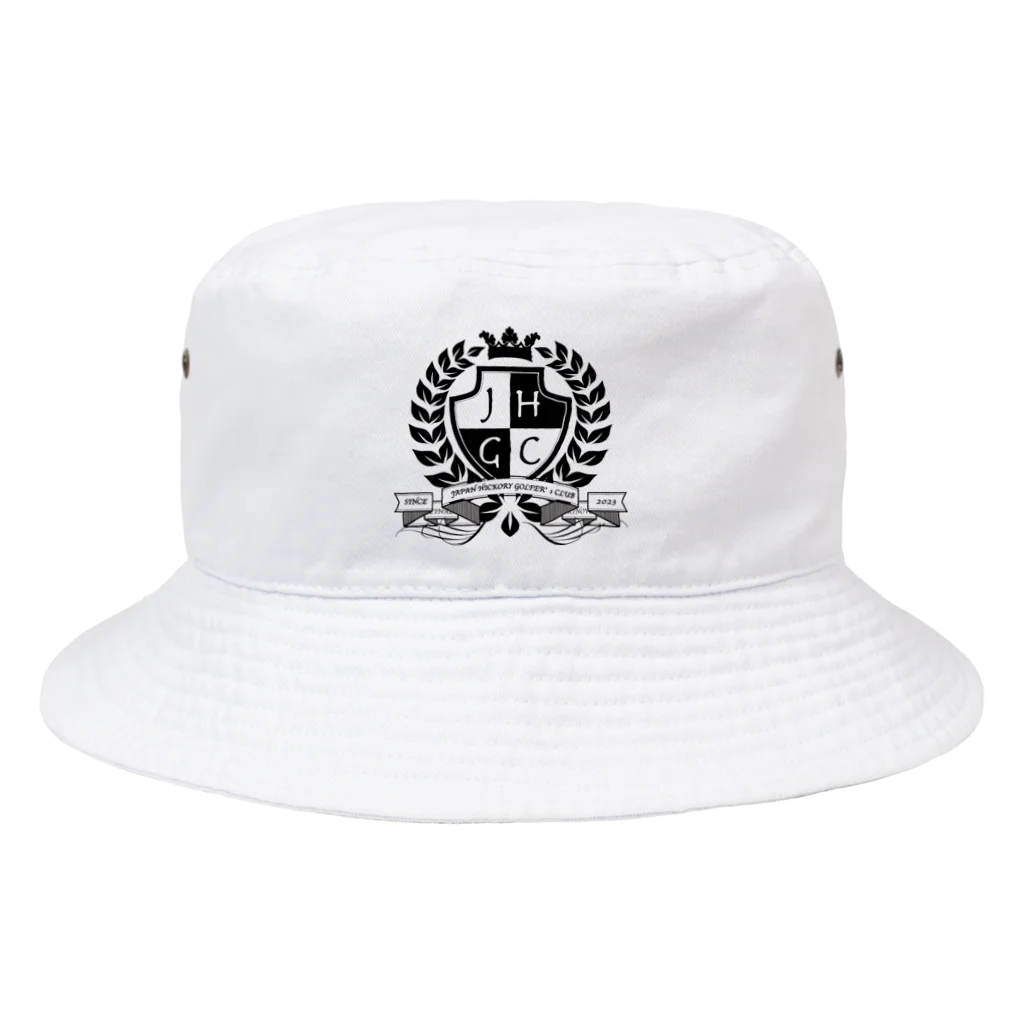 ヒッコリーゴルファーのJHGCのロゴ入りグッズ Bucket Hat