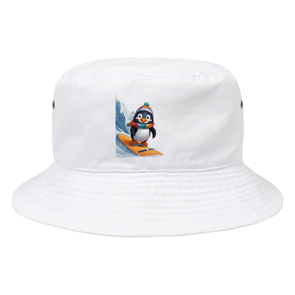 Gloriousのペンギンの冒険スノーボードパーティ Bucket Hat