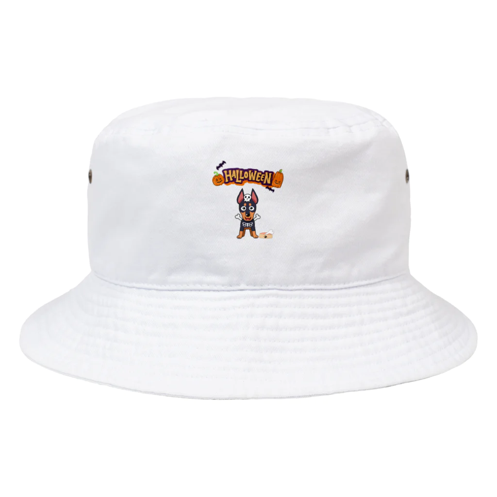 Sky00のハロウィンわんちゃんくん3 Bucket Hat