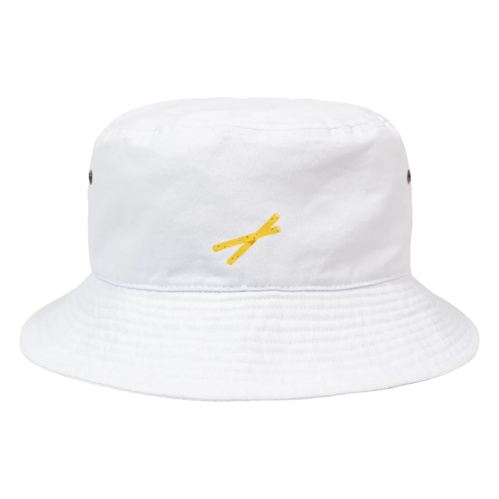 じゃがりこ公式ショップのじゃがりこのスティックの帽子 Bucket Hat