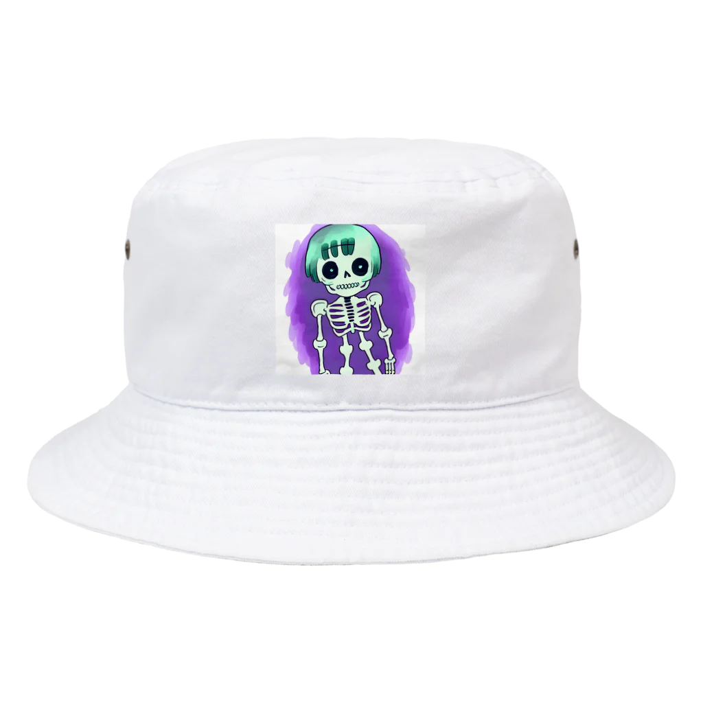 swanの一人ぼっちのガイコツ Bucket Hat