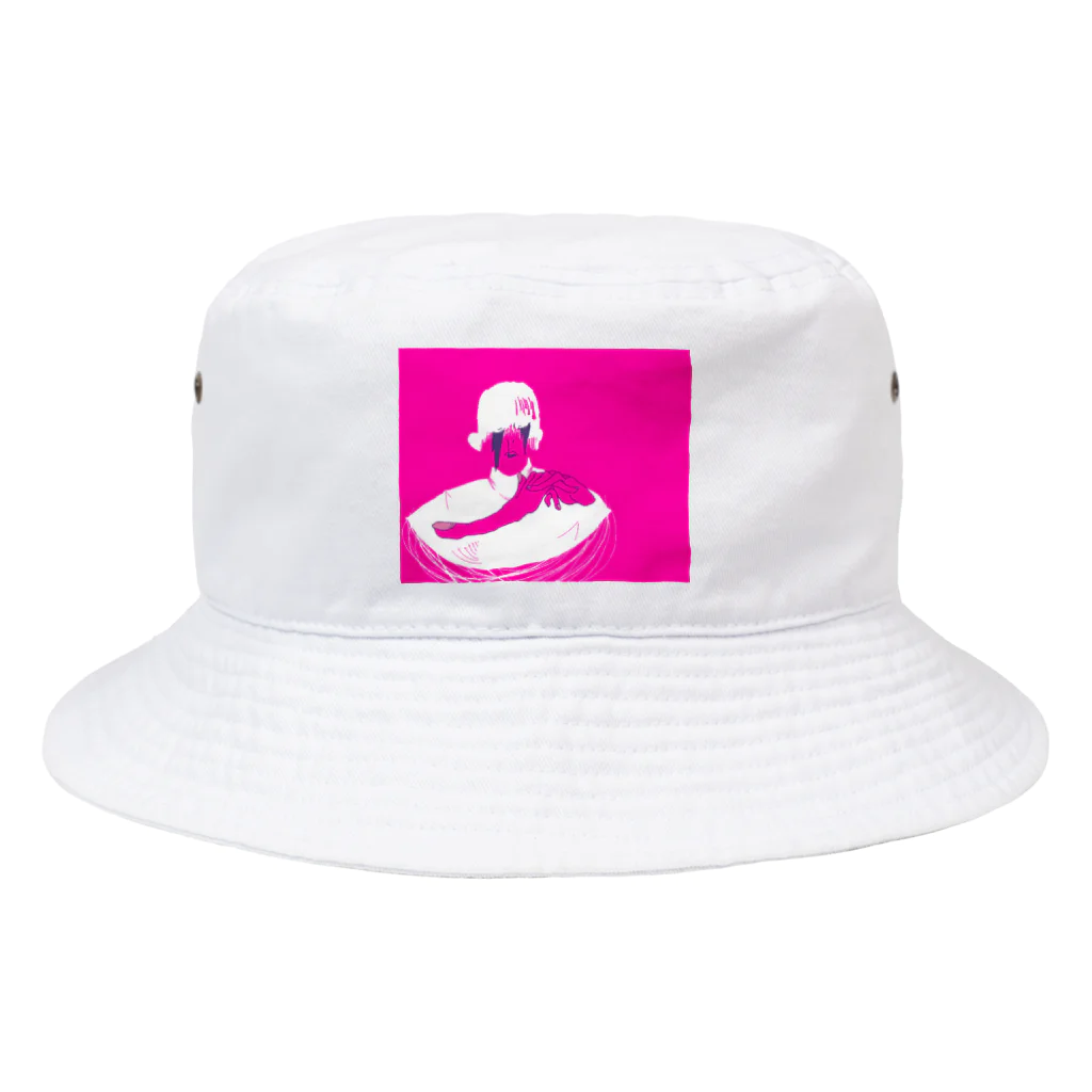 サブカルビジネスセンター尼崎の紫の柔肌 Bucket Hat