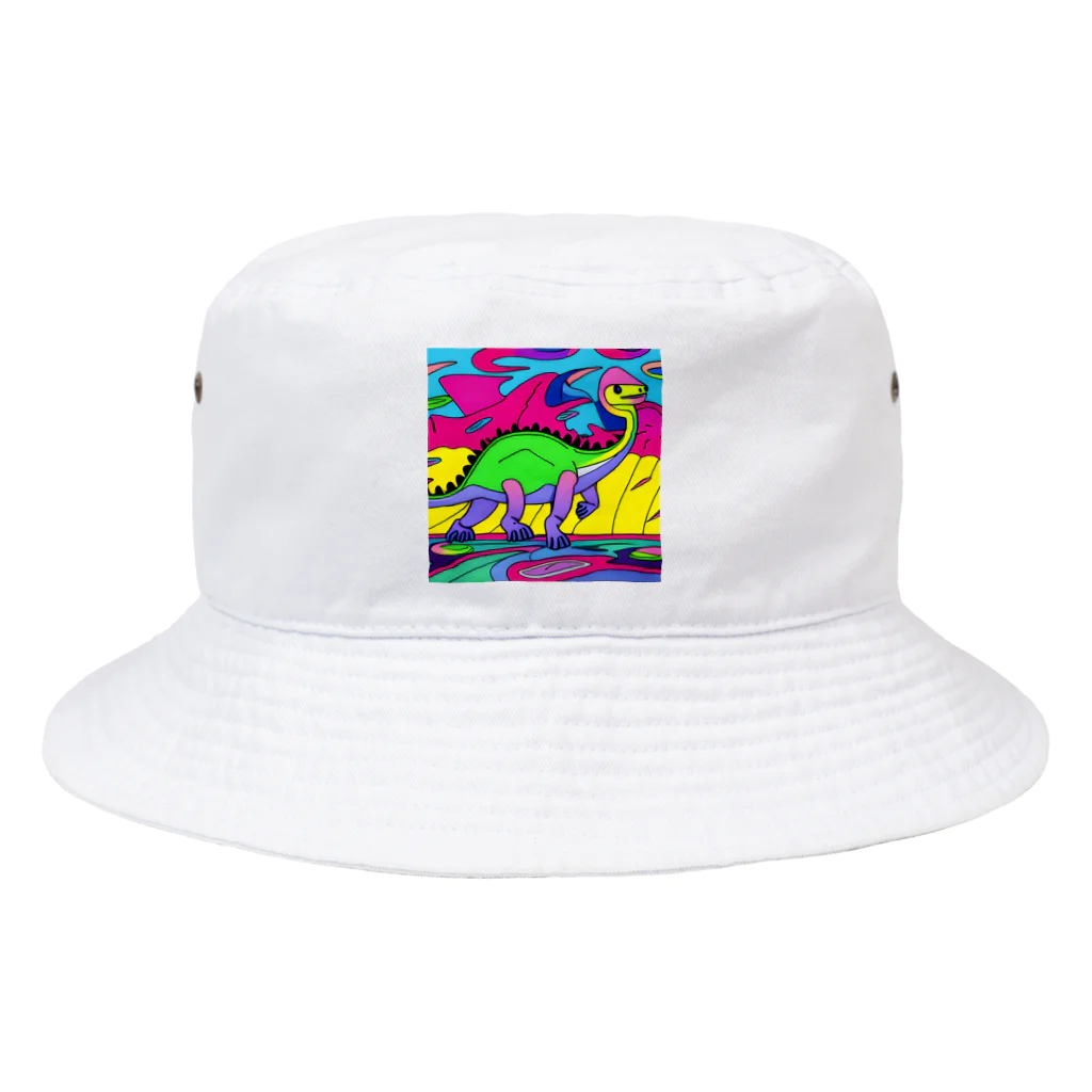 Cosmic Canvas Craft　C_C_Cのサイケデリック・ソアス  Bucket Hat