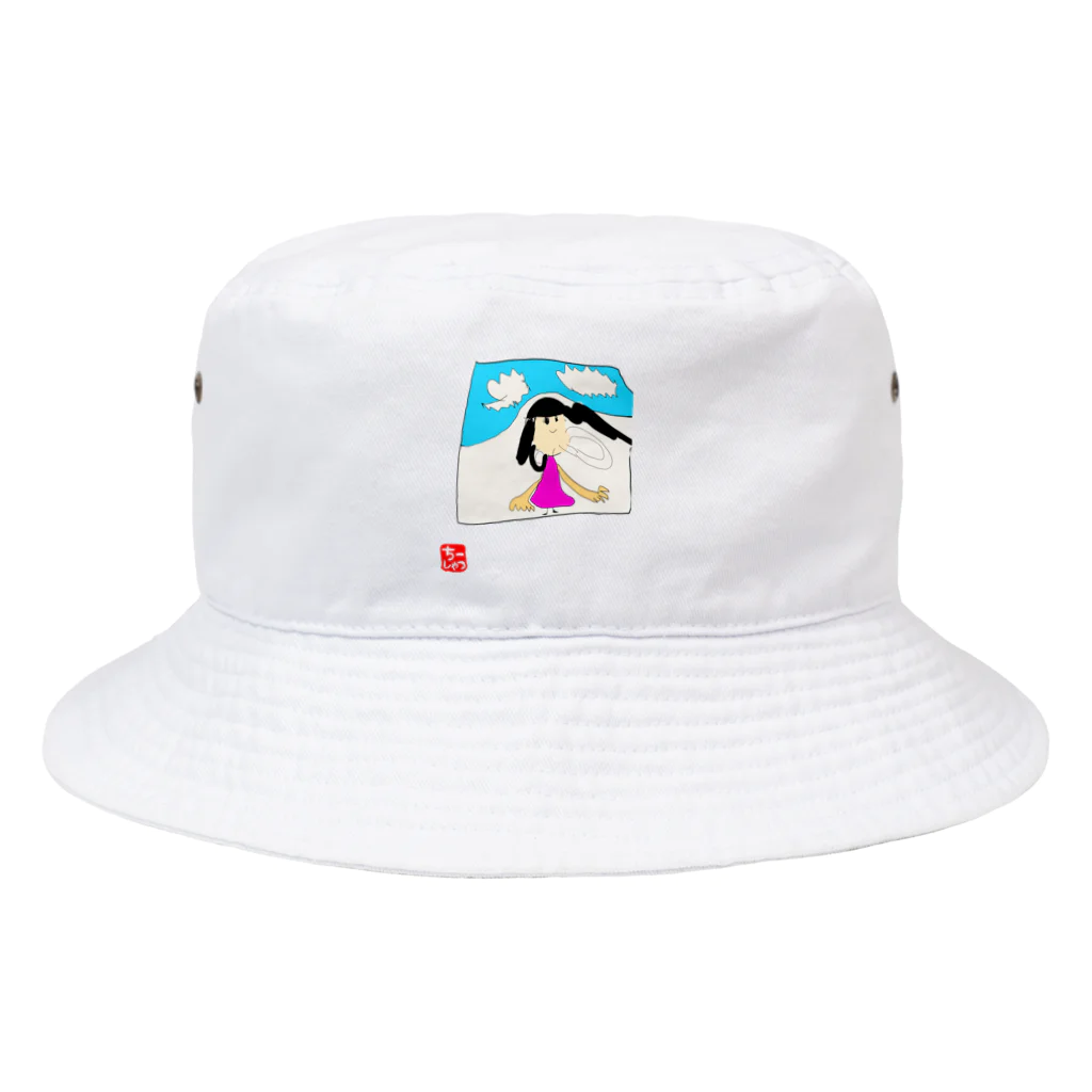 ち～シャツのあおぞら Bucket Hat