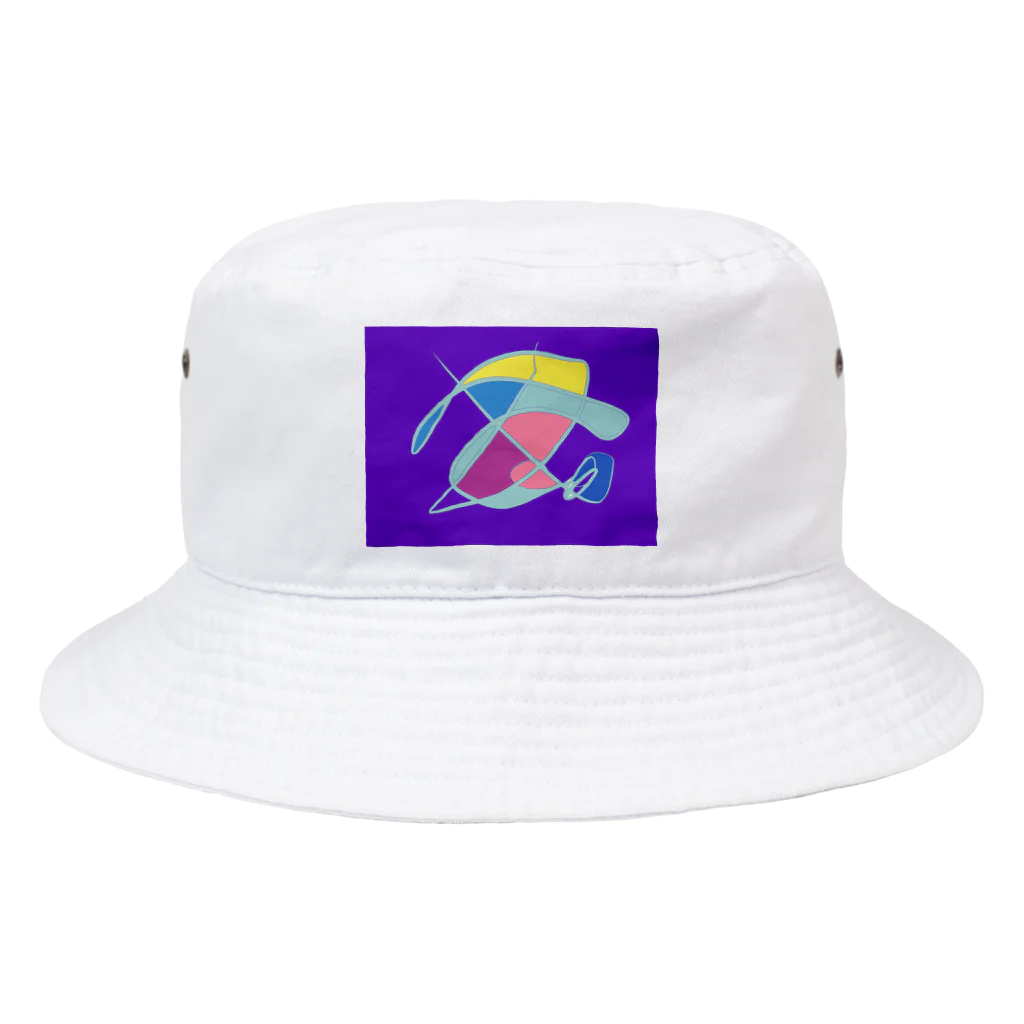 Happyhappyhappyのグルグルパー Bucket Hat