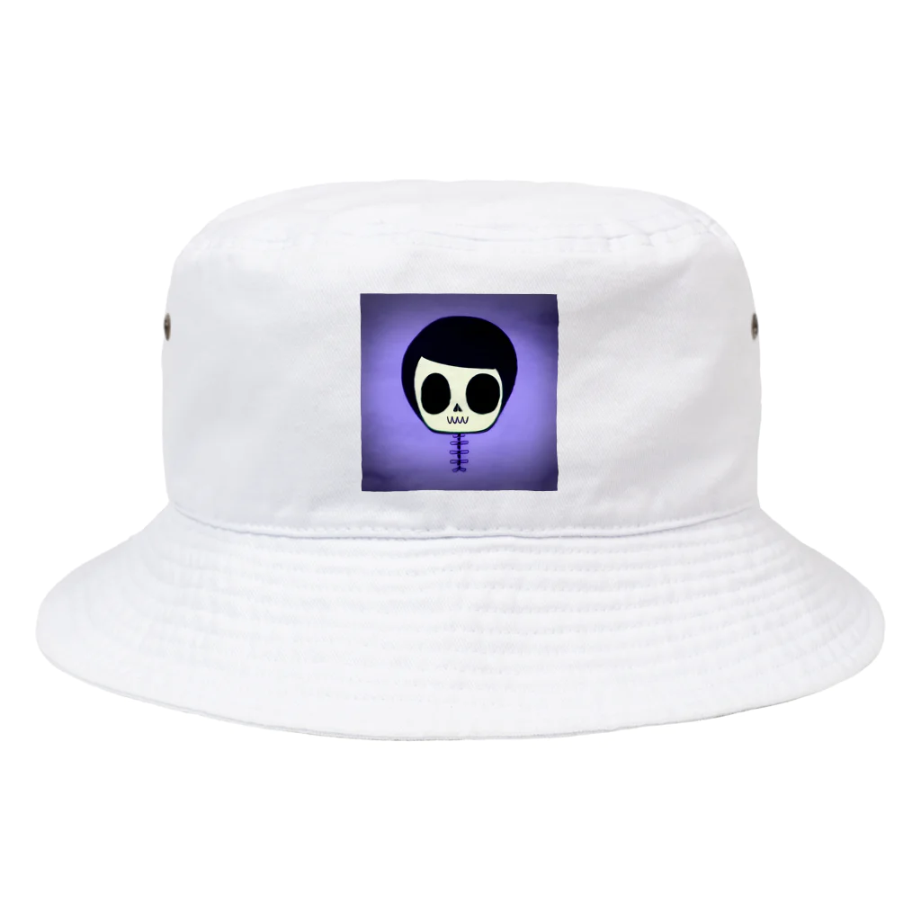 DRWFのホネまじめくん Bucket Hat