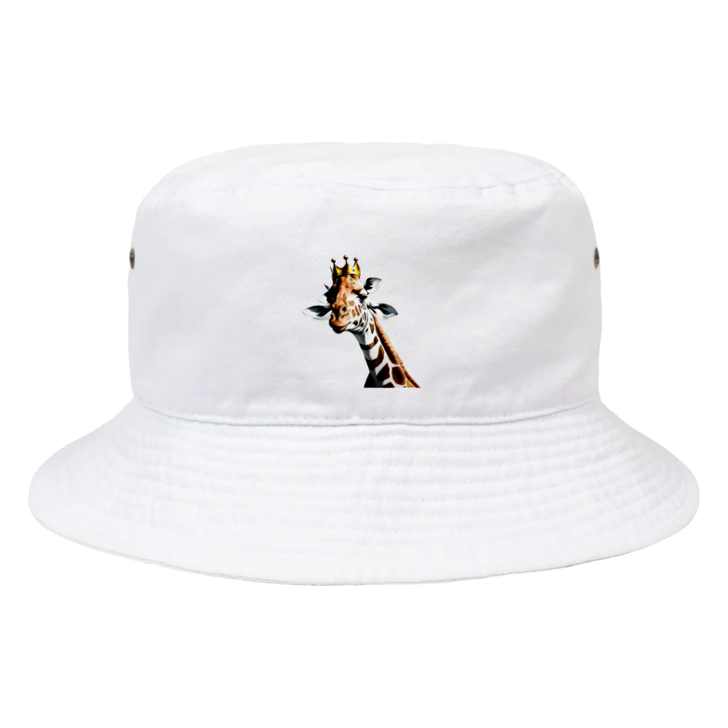 giraffeのキリンの王様 Bucket Hat