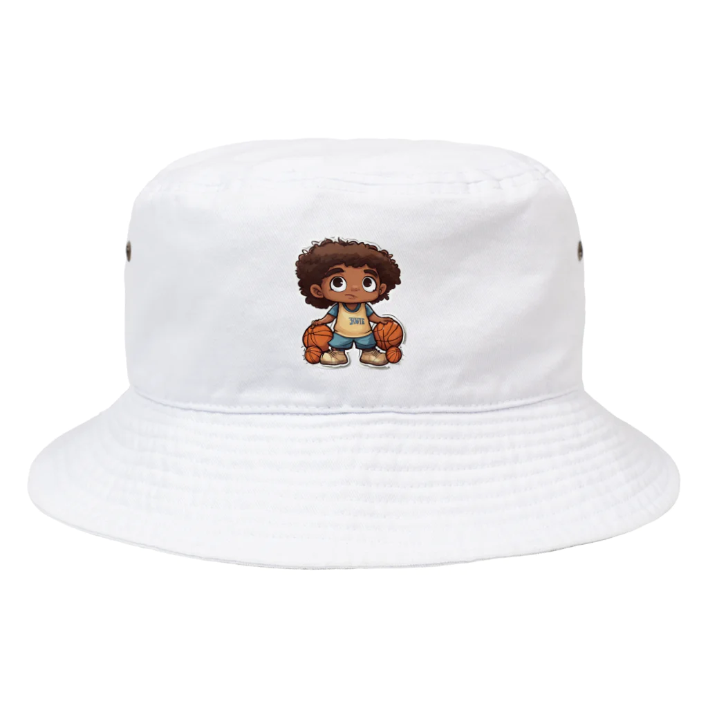 Mark_JPのバスケボーイ Bucket Hat