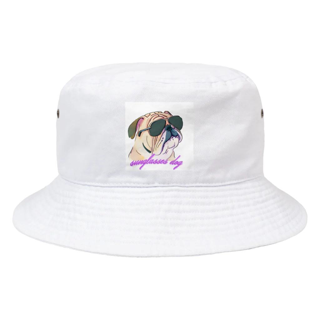 Fanny Animalsのグラサンドッグ Bucket Hat