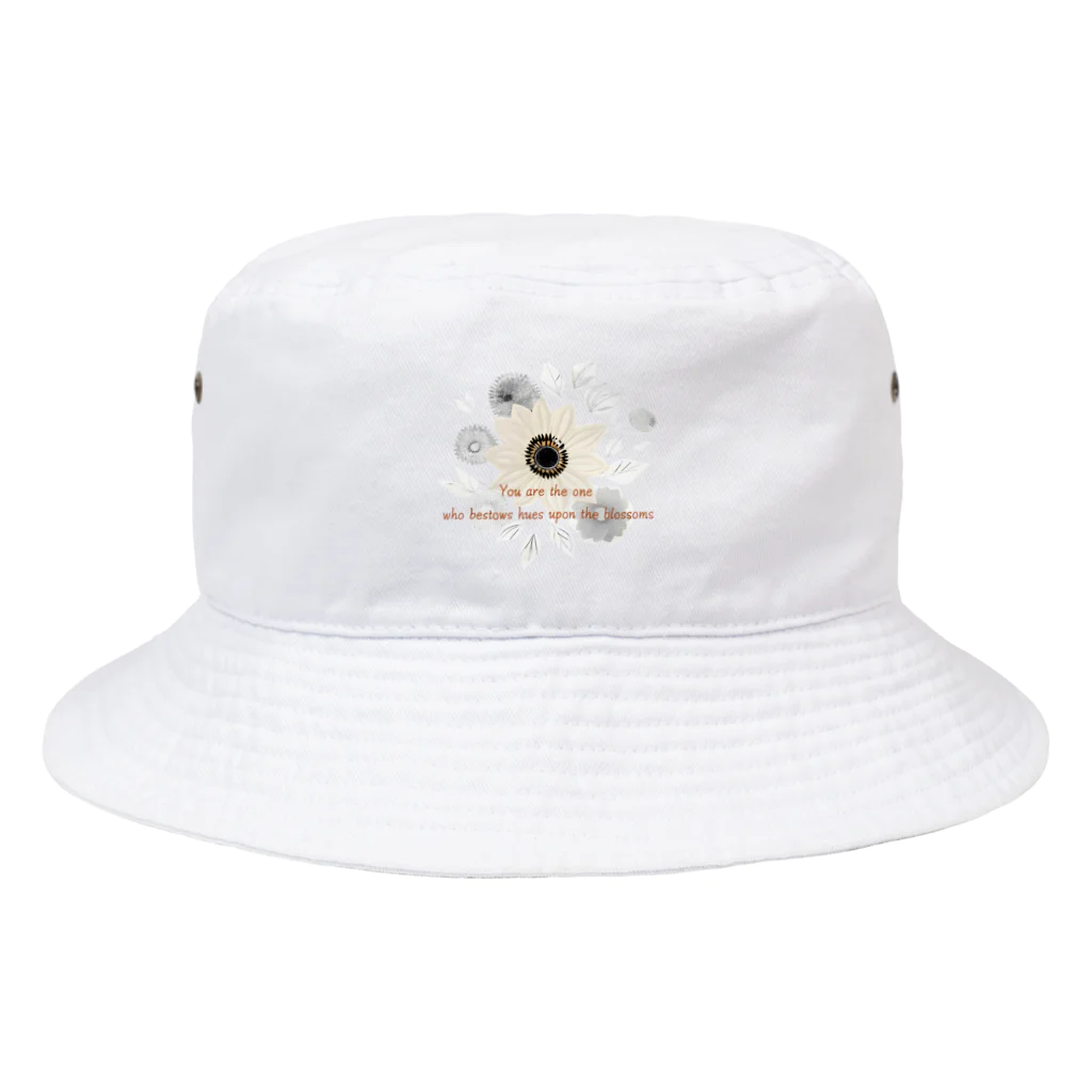 TakaHiro houseの色のない花 Bucket Hat